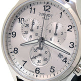 Tissot T Sport Chrono XL Classic Silver Dial Brown Leather Strap Watch For Men - T116.617.16.037.00 Authentic Buy Shop Now