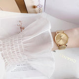 Tissot T Classic Everytime Desire Small Gold Dial Gold Mesh Bracelet Watch For Women - T109.210.33.021.00 Authentic Buy Shop Now