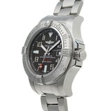Breitling Avenger II Seawolf 45mm Grey Dial Silver Steel Strap Mens Watch - A1733110/F563 Authentic Buy Shop Now
