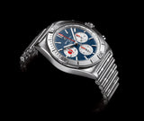 Breitling Chronomat B01 42 Six Nations France Blue Dial Silver Steel Strap Watch for Men - AB0134A81C1A1 Authentic Buy Shop Now