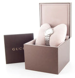 Gucci G Timeless Diamonds Mother of Pearl Dial Silver Mesh Bracelet Watch For Women - YA126508 Authentic Buy Shop Now