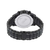 Hugo Boss Chronograph Black Dial Black Steel Strap Watch for Men - 1513180 Authentic Buy Shop Now