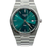Tissot PRX Green Dial Silver Steel Strap Watch for Men - T137.410.33.091.00 Authentic Buy Shop Now