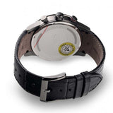 Hugo Boss Rafale Chronograph Grey Dial Grey Leather Strap Watch For Men - 1513445 Authentic Buy Shop Now