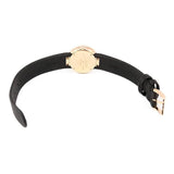 Dior La D De Diamonds Black Dial Black Leather Strap Watch for Women - CD047170A005 0000 Authentic Buy Shop Now