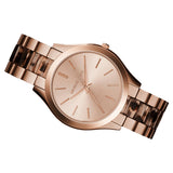 Michael Kors Runway Rose Gold Dial Two Tone Steel Strap Watch for Women - MK4301 Authentic Buy Shop Now