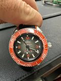 Omega Seamaster Planet Ocean 6000M Co Axial Master Chronograph Black Dial Black Rubber Strap Watch for Men - 21532462106001 Authentic Buy Shop Now