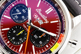 Breitling Top Time B01 Chevrolet Corvette Red Dial Black Leather Strap Watch for Men - AB01761A1K1X1 Authentic Buy Shop Now
