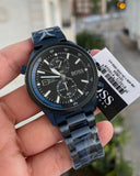 Hugo Boss Globetrotter Black Dial Black Steel Strap Watch for Men - 1513824 Authentic Buy Shop Now