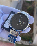 Tommy Hilfiger Daniel Black Dial Black Steel Strap Watch for Men - 1710414 Authentic Buy Shop Now