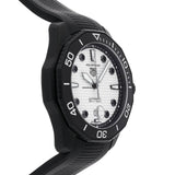 Tag Heuer Aquaracer Professional 300 Automatic White Dial Black Rubber Strap Watch for Men - WBP201D.FT6197 Authentic Buy Shop Now