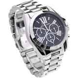 Michael Kors Bradshaw Black Dial Silver Steel Strap Watch for Men - MK5705 Authentic Buy Shop Now