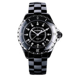 Chanel J12 Quartz Diamonds Black Dial Black Steel Strap Watch for Women - J12 H1625 Authentic Buy Shop Now