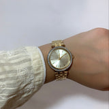 Michael Kors Darci Gold Dial Gold Steel Strap Watch for Women - MK3365 Authentic Buy Shop Now