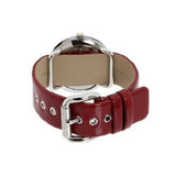 Marc Jacobs Amy Red Dial Burgundy Leather Strap Watch for Women - MBM1162 Authentic Buy Shop Now