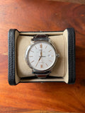 IWC Portofino Automatic White Dial Black Leather Strap Watch for Men - IW356517 Authentic Buy Shop Now