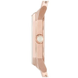 Emporio Armani Giola White Mother of Pearl Dial Rose Gold Steel Strap Watch For Women - AR11147 Authentic Buy Shop Now