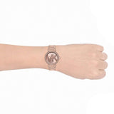 Michael Kors Parker Quartz Rose Gold Dial Rose Gold Steel Strap Watch For Women - MK6660 Authentic Buy Shop Now