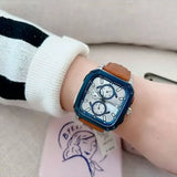 Fossil Inscription Multifunction Silver Dial Brown Leather Strap Watch for Men - BQ2658 Authentic Buy Shop Now
