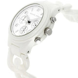 Michael Kors Ceramic White Dial White Steel Strap Watch for Women - MK5387 Authentic Buy Shop Now
