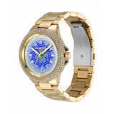 Michael Kors Camille Analog Blue Dial Gold Steel Strap Watch For Women - MK7341 Authentic Buy Shop Now
