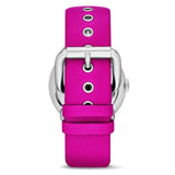 Marc Jacobs Amy Pop Pink Dial Pink Leather Strap Watch for Women - MBM1286 Authentic Buy Shop Now
