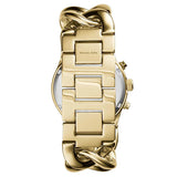 Michael Kors Nini Three Hand Gold Dial Gold Steel Strap Watch For Women - MK3235 Authentic Buy Shop Now
