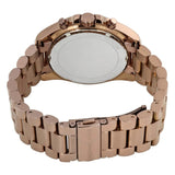 Michael Kors Bradshaw Chronograph Brown Dial Brown Steel Strap Watch For Women - MK6247 Authentic Buy Shop Now