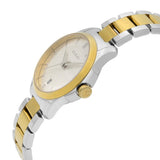 Gucci G Timeless Silver Dial Two Tone Steel Strap Watch For Women - YA126563 Authentic Buy Shop Now