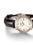 Tissot Bridgeport Lady White Dial Brown Leather Strap Watch For Women - T097.010.26.118.00 Authentic Buy Shop Now