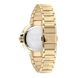 Tommy Hilfiger Angela White Dial Gold Steel Strap Watch for Women - 1782128 Authentic Buy Shop Now