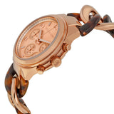 Michael Kors Runway Rose Gold Dial Two Tone Steel Strap Watch for Women - MK4269 Authentic Buy Shop Now