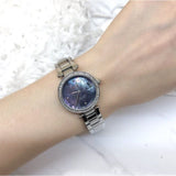 Coach Park Mother of Pearl Blue Dial Silver Steel Strap Watch for Women - 14503224 Authentic Buy Shop Now