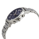 Emporio Armani Luigi Chronograph Blue Dial Silver Steel Strap Watch For Men - AR11132 Authentic Buy Shop Now