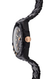 Versace Chain Reaction Quartz Black Dial Black Steel Strap Watch for Men - VEDY00719 Authentic Buy Shop Now