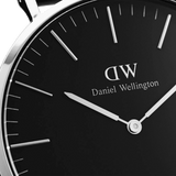 Daniel Wellington Classic Reading Black Dial Black Leather Strap Watch For Men - DW00100135 Authentic Buy Shop Now