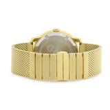 Movado Bold Diamonds Gold Dial Gold Mesh Bracelet Watch For Men - 3600460 Authentic Buy Shop Now