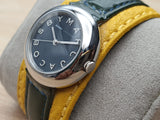 Marc Jacobs Black Dial Black Leather Strap Watch for Women - MBM1071 Authentic Buy Shop Now