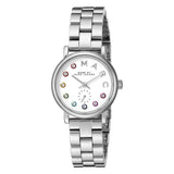 Marc Jacobs Baker Dexter White Dial Silver Steel Strap Watch for Women - MBM3423 Authentic Buy Shop Now