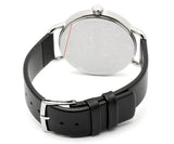 Calvin Klein Evan Black Dial Black Leather Strap Watch for Men - K7B211CZ Authentic Buy Shop Now