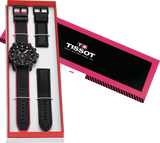 Tissot Supersport Chrono Giro D'Italia Black Dial Black Nylon Strap Watch for Men - T125.617.37.051.00 Authentic Buy Shop Now