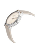 Calvin Klein City White Dial White Leather Strap Watch for Women - K2G231XH Authentic Buy Shop Now