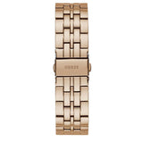 Guess Glitz Multi Function Diamonds Pink Dial Rose Gold Steel Strap Watch for Women - GW0320L6 Authentic Buy Shop Now