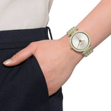 Michael Kors Darci Silver Dial Two Tone Steel Strap Watch for Women - MK3405 Authentic Buy Shop Now
