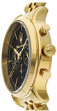 Maserati Epoca Chronograph Black Dial Gold Steel Strap Watch For Men - R8873618023 Authentic Buy Shop Now