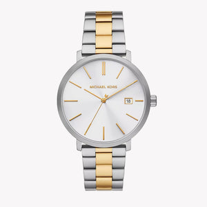 Michael Kors Blake Analog Silver Dial Two Tone Steel Strap Watch for Women - MK9134 Authentic Buy Shop Now
