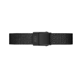Daniel Wellington Quadro Pressed Ashfield Black Dial Black Mesh Strap Watch for Women - DW00100467 Authentic Buy Shop Now
