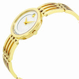 Movado Esperanza 28mm Mother of Pearl Dial Gold Steel Strap Watch For Women - 0607054 Authentic Buy Shop Now