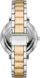 Michael Kors Pyper Three Hand White Dial Two Tone Steel Strap Watch For Women - MK4595 Authentic Buy Shop Now