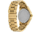 Michael Kors Layton Chronograph Gold Dial Gold Steel Strap Watch for Women - MK5959 Authentic Buy Shop Now